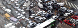 This traffic jam shows what a programming deadlock looks like in real life