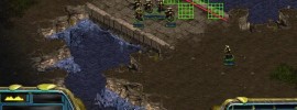 Annotated StarCraft screen captured show tile edges