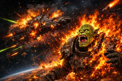 StarCraft: Orcs in space go down in flames