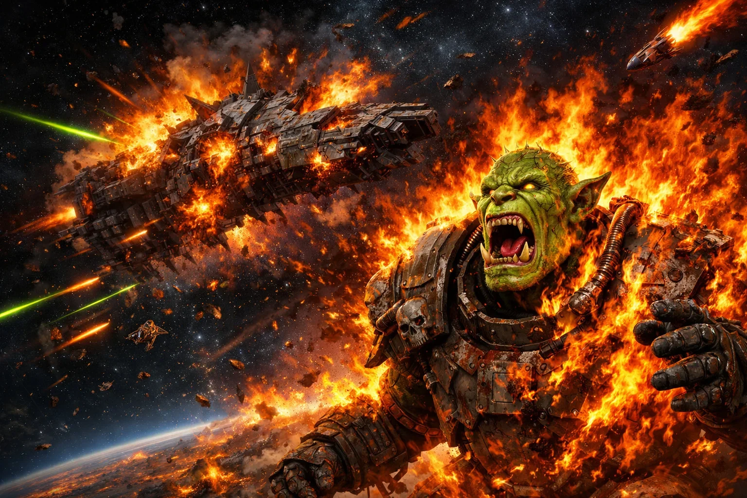 StarCraft: Orcs in space go down in flames